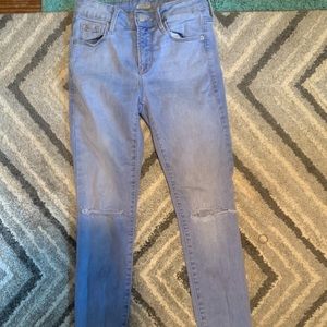 Old navy skinny blue jeans